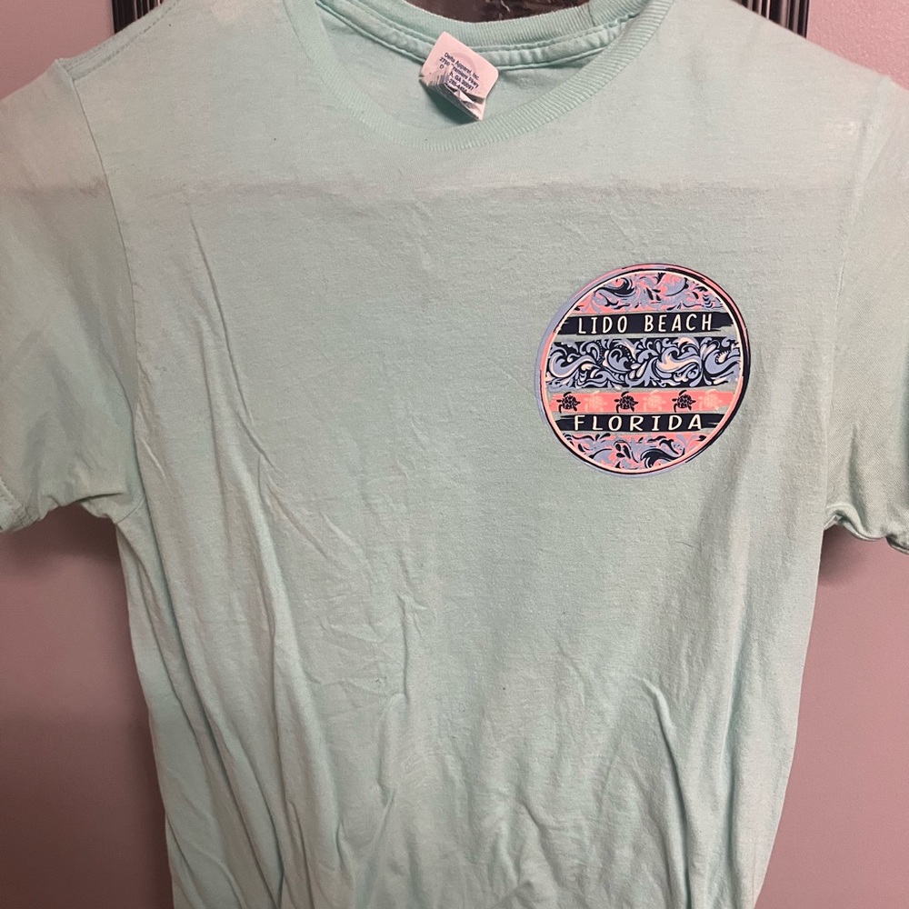 blue Lido Beach Florida tshirt